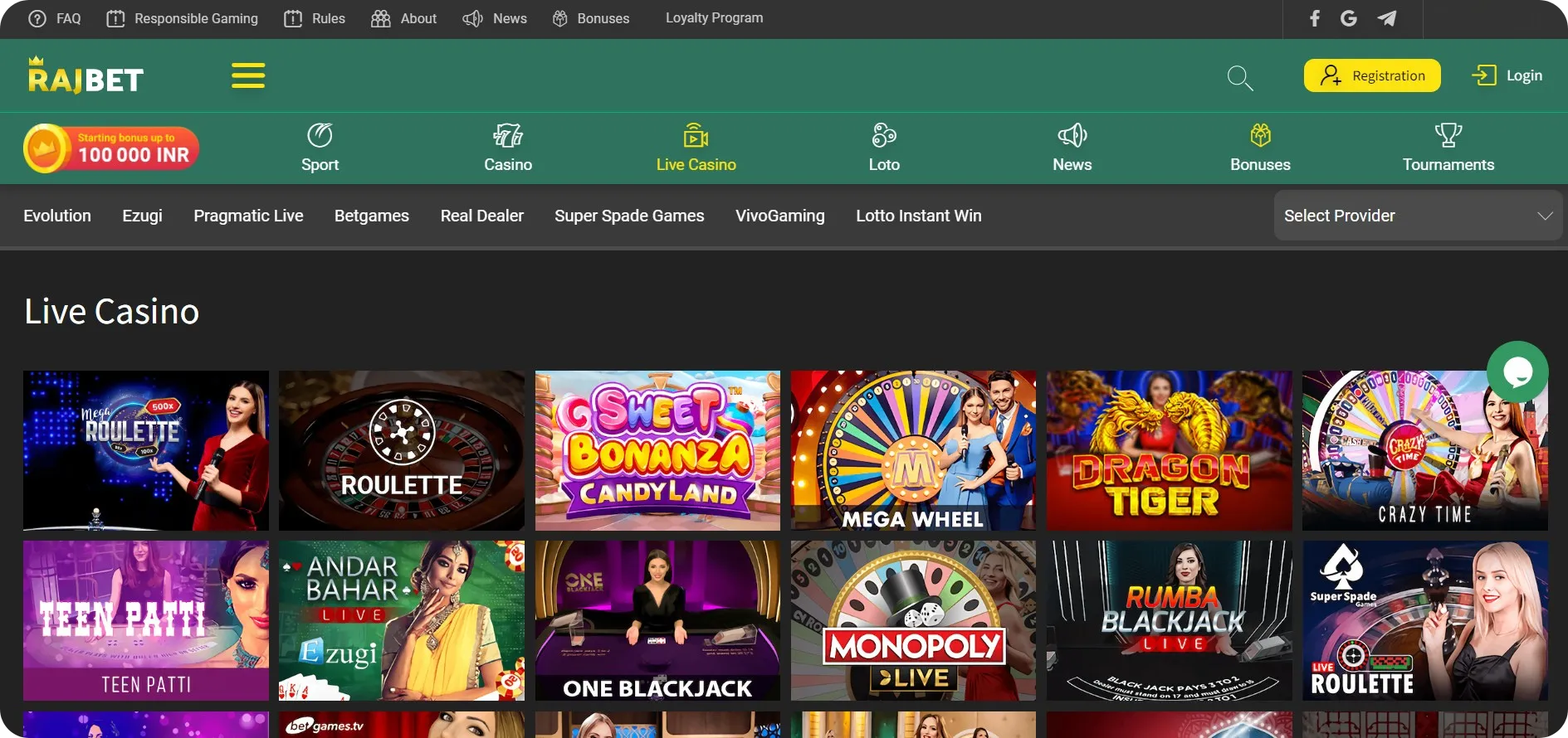 Login to Your RajBet Account